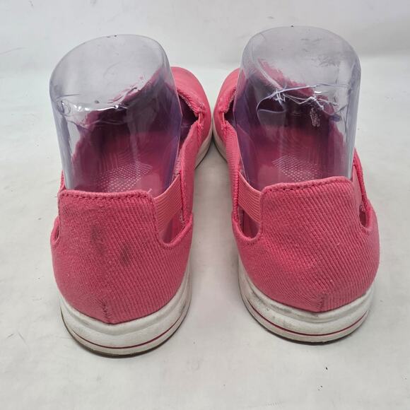 Clarks Coral Canvas Slip-On Shoes Womens Comfort Cushioned Size 8 - Picture 5 of 8